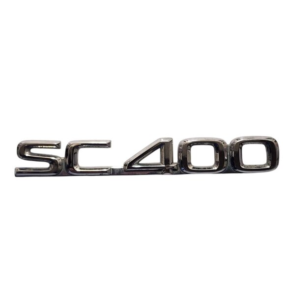 Lexus 92-00 SC400 Chrome Plated Rear Trunk Plastic - Picture 1 of 5
